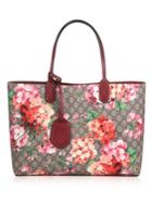 Gucci Reversible Gg Blooms Large Leather Tote