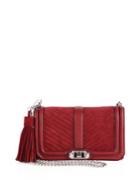 Rebecca Minkoff Love Quilted Leather & Suede Crossbody Bag