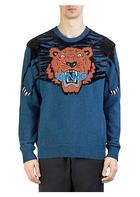 Kenzo Claw Tiger Textured Sweater