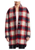Isabel Marant Etoile Gabrie Wool Flannel Blanket Coat