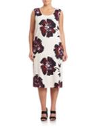 Lafayette 148 New York, Plus Size Bloom-print Palmer Dress