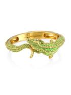 Kate Spade New York Swamped Pave Alligator Bangle