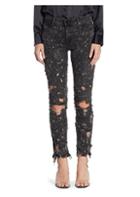 T By Alexander Wang Distressed Skinny Jeans