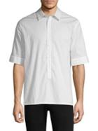 Helmut Lang Short-sleeve Placket Shirt