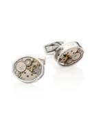 Tateossian Skeleton Exposed Limited Edition Gear Cuff Links