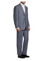 Canali Classic-fit Wool Check Suit