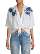 Rails Thea Embroidered Blouse