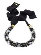 Lizzie Fortunato African Sky Crystal Collar Necklace
