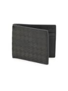 Coach Embossed Leather Billfold Wallet