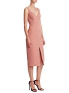 Nicholas Quilted Crepe Dress