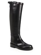 Ann Demeulemeester Knee-high Leather Riding Boots