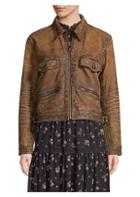 Polo Ralph Lauren Military Leather Jacket
