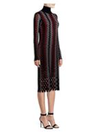 Diane Von Furstenberg Wool Turtleneck Midi Dress