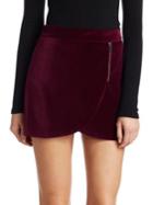 Alice + Olivia Lennon Side Zip Skirt