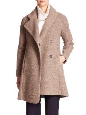 Opening Ceremony Morgane Asymmetrical-collar Coat