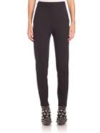 Alexander Wang Solid Fitted Cropped Pants