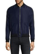 The Kooples Colorblock Bomber Jacket