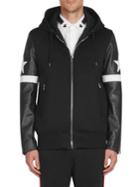 Givenchy Zip-up Cotton Hooded Jacket