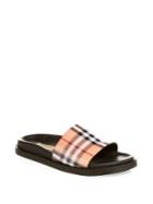 Burberry Leather Sole Pool Slides