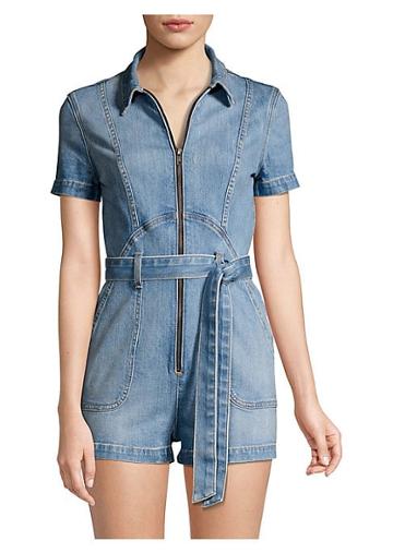 Alice + Olivia Jeans Denim Jumpsuit