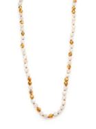 Chan Luu Mother-of-pearl & Opal Long Beaded Strand Necklace