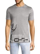 Versace Collection Greecian Soldier-print Tee