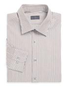 Pal Zileri Striped Cotton Dress Shirt