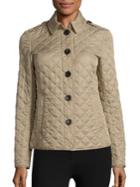 Burberry Ashurst Quilted Canvas Coat