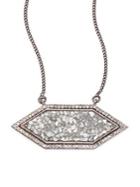 Shana Gulati Shashi Raw Sliced Diamond Pendant Necklace