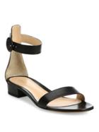 Gianvito Rossi Leather Ankle-strap Flat Sandals