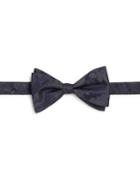 Saks Fifth Avenue Collection Tonal Flower Silk Bow Tie