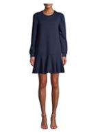 Rebecca Taylor Flounce-hem Sweater Dress