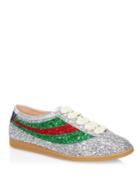 Gucci Competition Glitter Low-top Sneakers