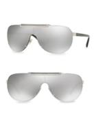 Versace Mirrored Shield Sunglasses
