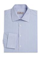Canali Contemporary Fit Striped Dress Shirt