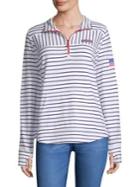 Vineyard Vines Usa Mixed Stripe Sweater