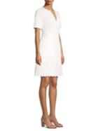 Tory Burch Bailey Textured Fit-&-flare Dress