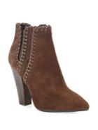Michael Kors Collection Channing Suede Point Toe Booties