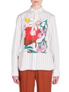 Marni Floral Button Front Shirt