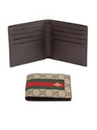 Gucci Gg Supreme Canvas Bi-fold Wallet
