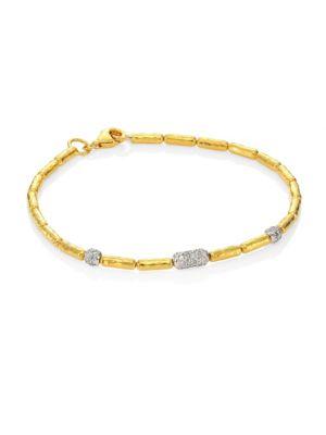 Gurhan 24k Gold Beaded Bracelet