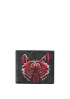 Gucci Gg Supreme Wallet With Wolf