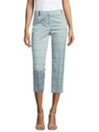 Peserico Cropped Flare Trousers