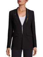 Versace Collection Zipper Collar Jacket