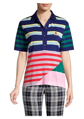 Tommy Hilfiger Collection Striped Knitted Polo