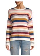 Rails Tira Multi-stripe Cashmere Sweater