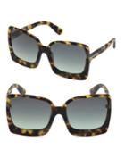 Tom Ford Katrine 60mm Square Sunglasses
