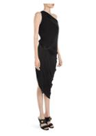Versace One-shoulder Fringe Dress