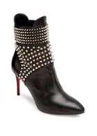 Christian Louboutin Hongriose 85 Studded Leather Booties