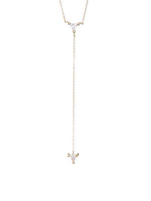 Jennifer Zeuner Jewelry Ava Mini Lariat Necklace